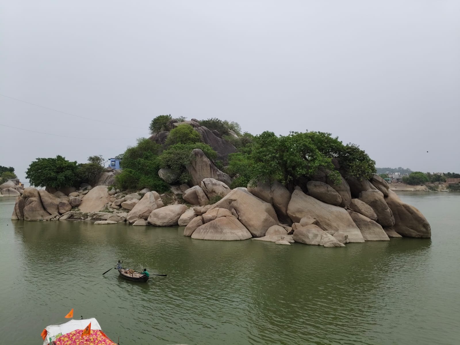 Bhagalpur river island